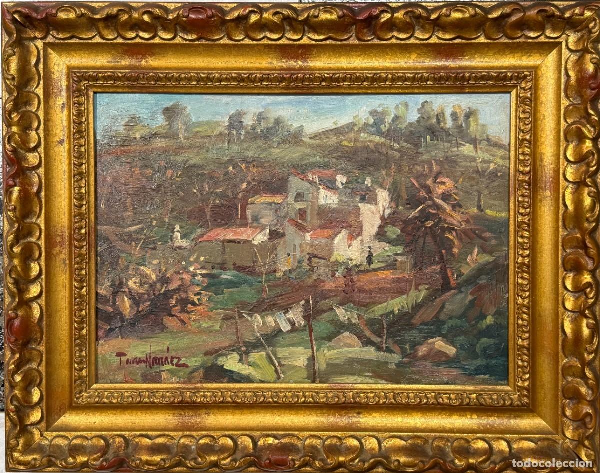 Arte: Salvador Torres Narv&aacute;ez , M&aacute;laga , &oacute;leo sobre tabla ,