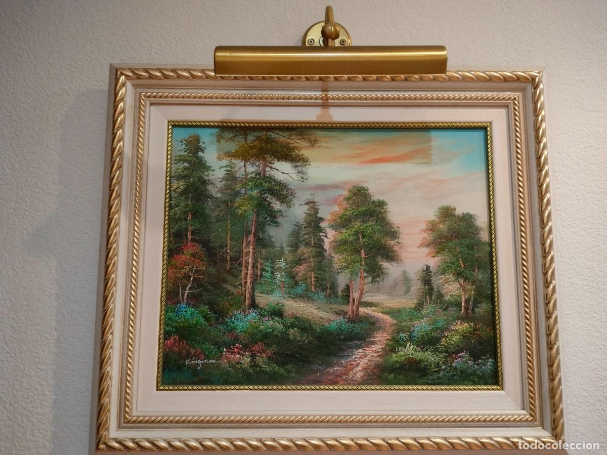 Arte: Pintura al &oacute;leo de Eugene Kingman
