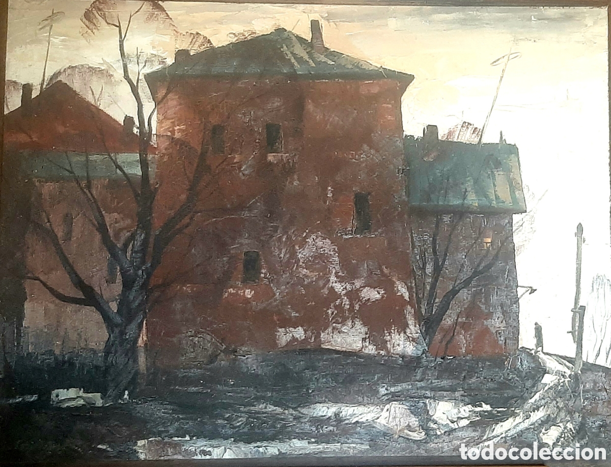 Arte: Pintura ucraniana. Sevastianov, 1990. &Oacute;leo sobre lienzo