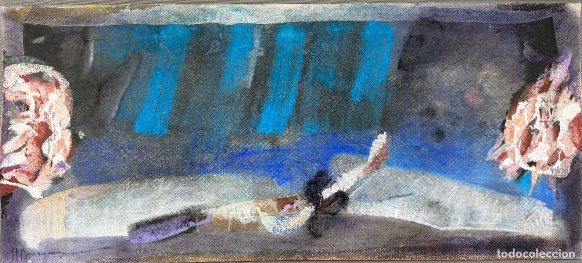 Arte: Juan Manuel Brazam , Granada , t&eacute;cnica mixta . firmada y con dedicatoria