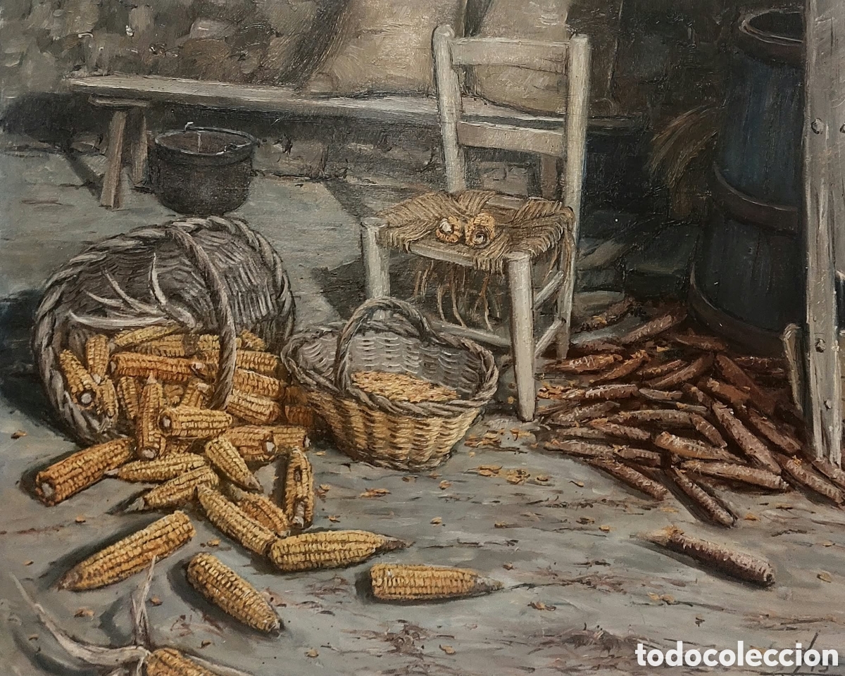 Arte: TOMAS VILA.OLEO TELA BODEGON MAS MUNER A&Ntilde;O 1979 MEDIDA 73X60