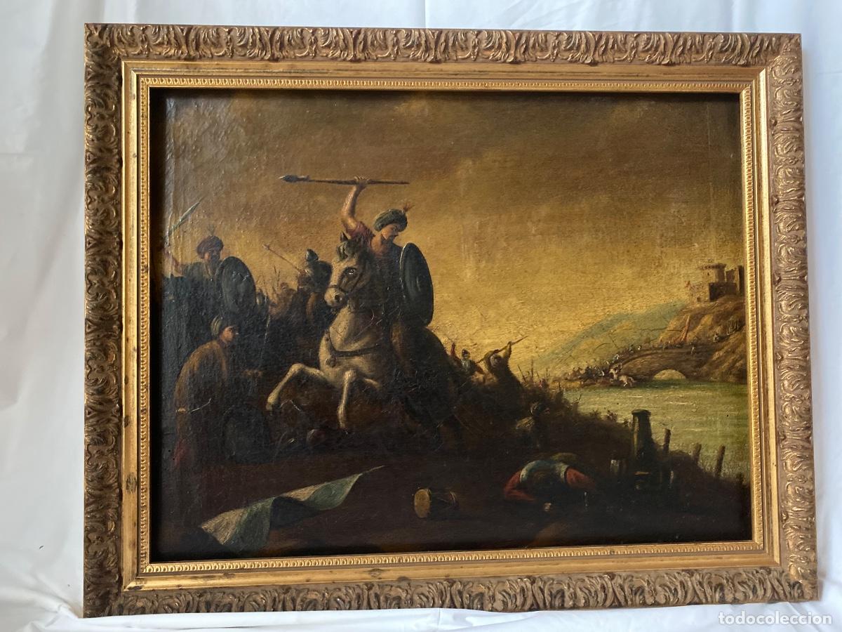 Arte: BATALLA, OLEO AN&Oacute;NIMO. SIGLOS XVII-XVIII.