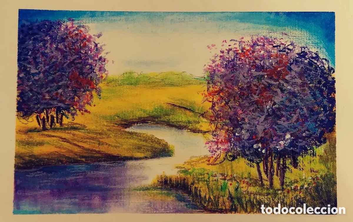 Arte: Pintura al &oacute;leo pastel.