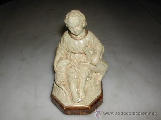 Arte: Figura de el Buen Pastor - Foto 1