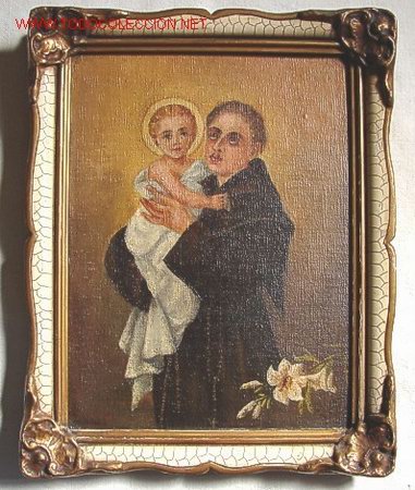 Arte: NI&Ntilde;O JESUS CON SANTO! - Foto 1