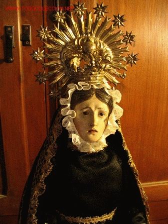 Arte: VIRGEN DOLOROSA - VER&Oacute;NICA 1800 - Foto 2