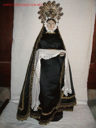 Arte: VIRGEN DOLOROSA - VER&Oacute;NICA 1800 - Foto 4