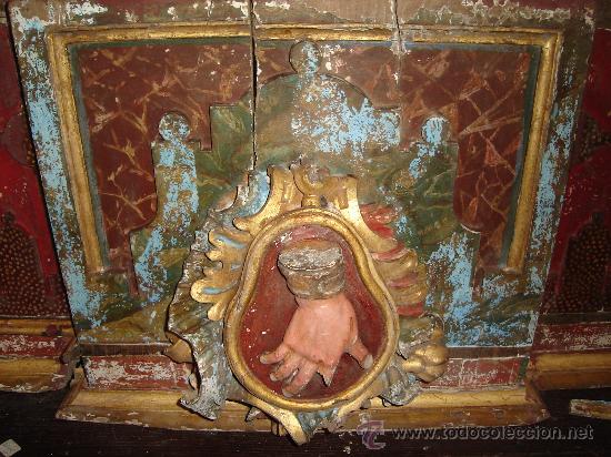 Arte: PARTE RETABLO ALTAR - Foto 2