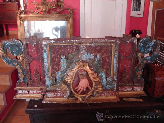Arte: PARTE RETABLO ALTAR - Foto 3