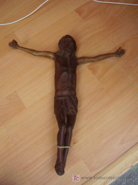 Arte: Cristo en madera tallada - Foto 1