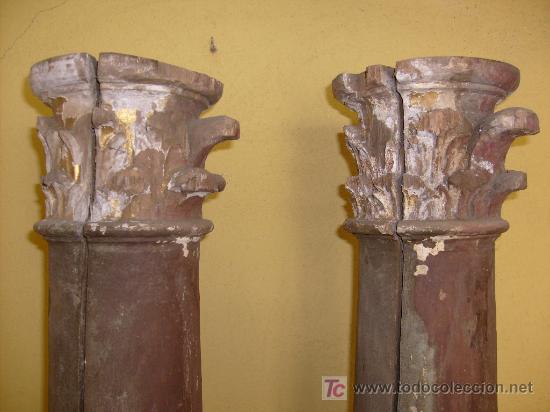 Arte: 2 columnas columna retablo - Foto 2