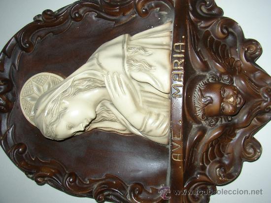 Arte: Icono de Virgen a&ntilde;os 40 - Foto 1