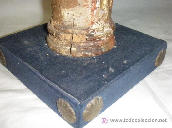 Arte: COLUMNA DE MADERA DEL XVII - Foto 6