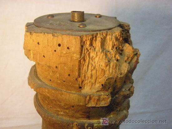 Arte: COLUMNA DE MADERA DEL XVII - Foto 5