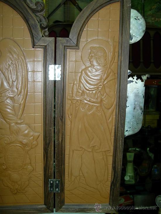 Arte: triptico cuero repujado - Foto 18
