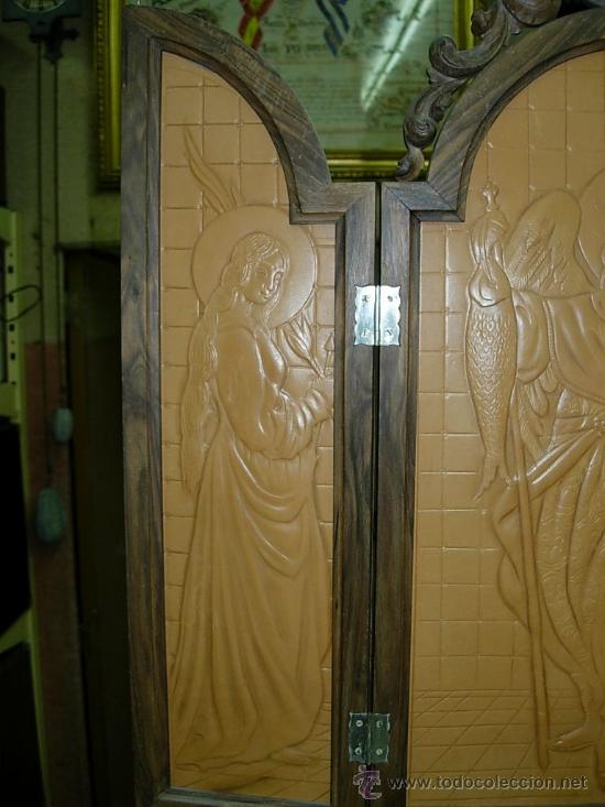 Arte: triptico cuero repujado - Foto 16