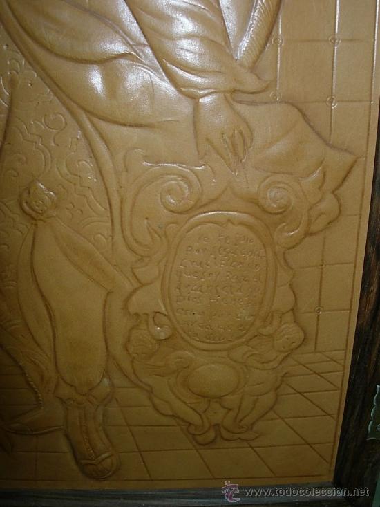 Arte: triptico cuero repujado - Foto 4