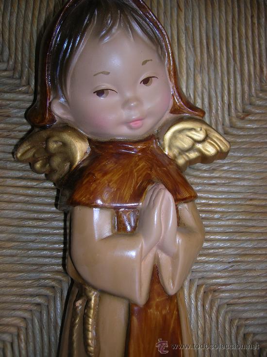 Arte: ANGEL  con h&aacute;bito franciscano - Foto 1