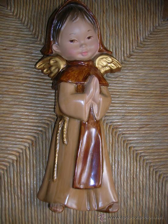 Arte: ANGEL  con h&aacute;bito franciscano - Foto 2