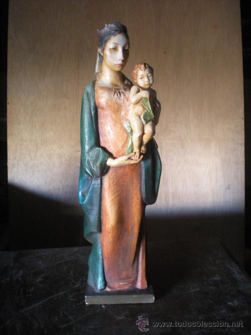 Arte: VIRGEN CON NI&Ntilde;O - Foto 1