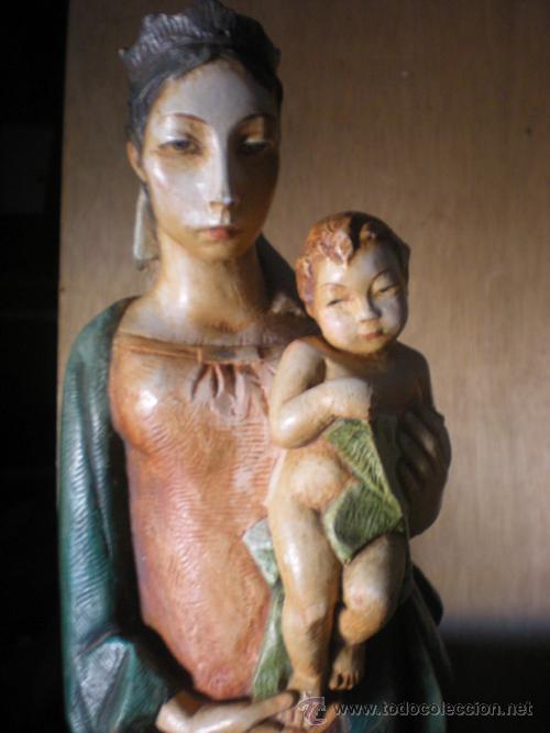 Arte: VIRGEN CON NI&Ntilde;O - Foto 2