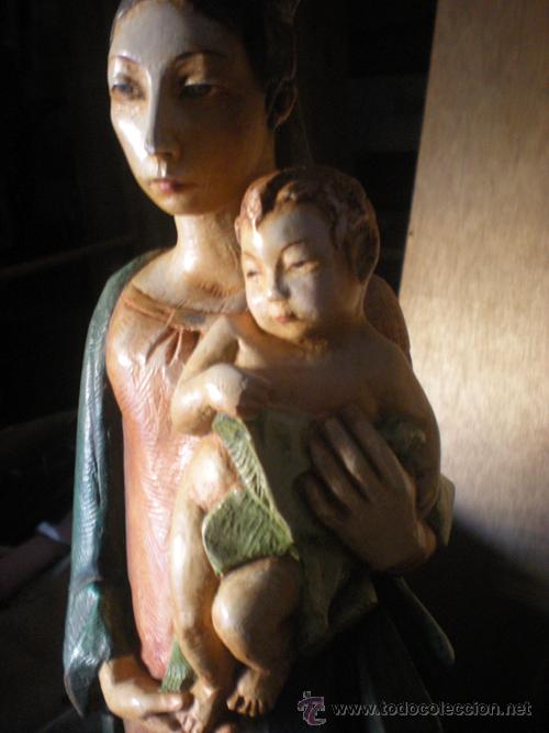 Arte: VIRGEN CON NI&Ntilde;O - Foto 3
