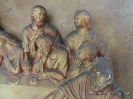 Arte: CUADRO SANTA CENA DE ESTUCO. - Foto 5