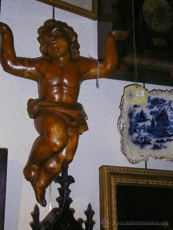 Arte: ANGEL TALLA EN MADERA - Foto 2