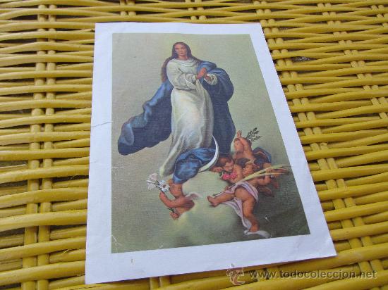 Arte: LAMINA INMACULADA CONCEPCION DE AMISA - Foto 1