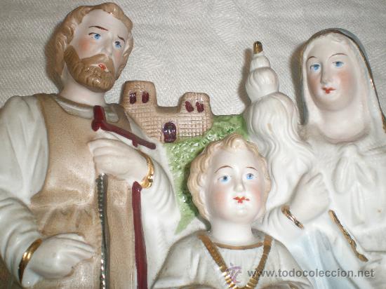 Arte: sagrada familia en biscuit - Foto 3