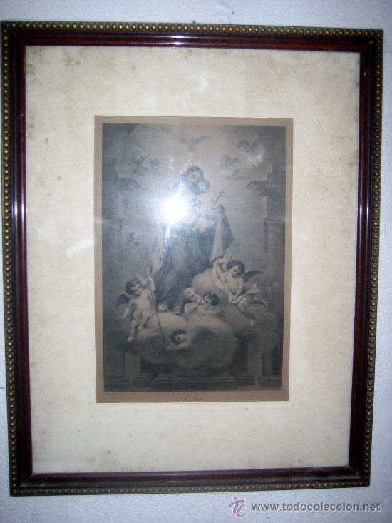 Arte: GRABADO RELIGIOSO S XIX - Foto 1