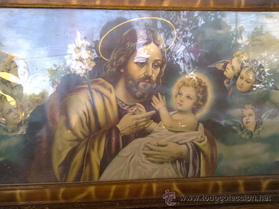 Arte: antiguo y precioso cuadro. - Foto 1