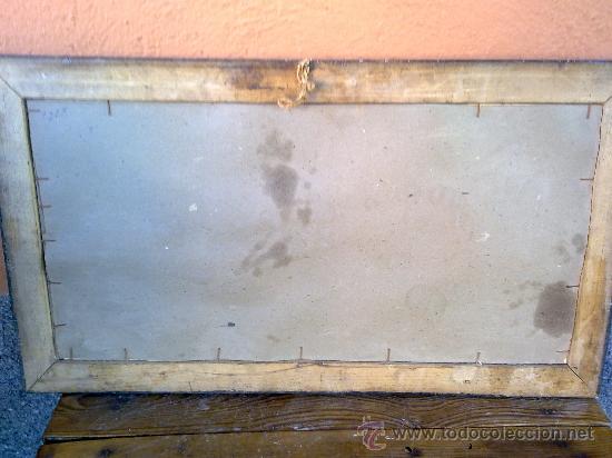 Arte: antiguo y precioso cuadro. - Foto 4