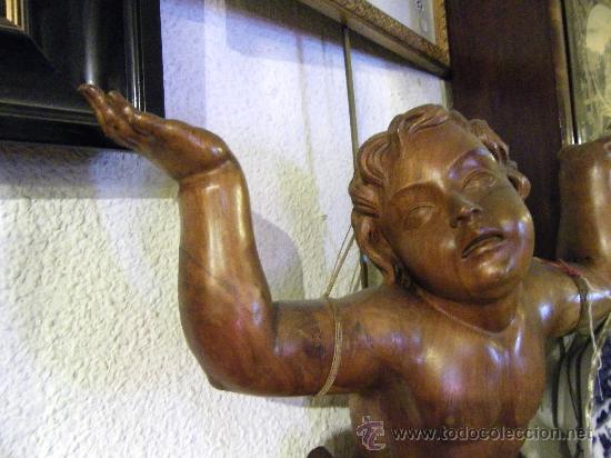 Arte: ANGEL TALLA EN MADERA - Foto 9