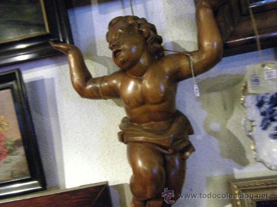 Arte: ANGEL TALLA EN MADERA - Foto 4