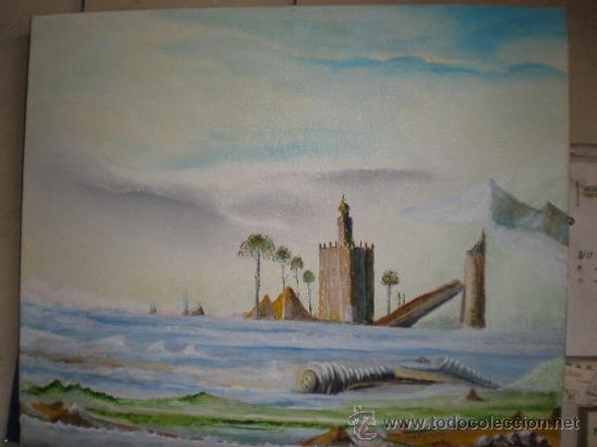 Arte: TORRE DEL ORO,SEVILLA VERSION LIBRE DEL AUTOR - Foto 1