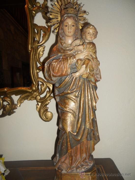 Arte: VIRGEN DEL CARMEN  A&Ntilde;O 1950 - Foto 11