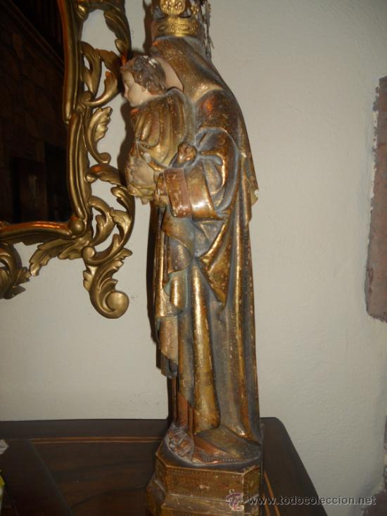 Arte: VIRGEN DEL CARMEN  A&Ntilde;O 1950 - Foto 8