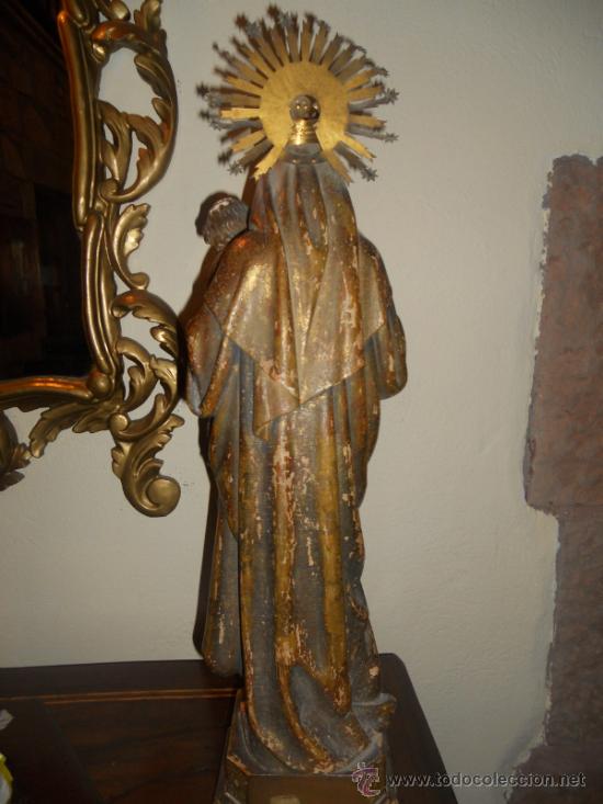 Arte: VIRGEN DEL CARMEN  A&Ntilde;O 1950 - Foto 10
