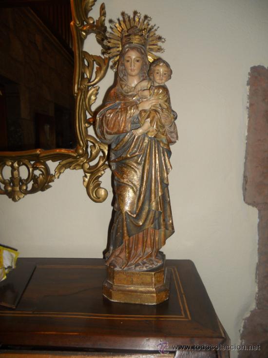 Arte: VIRGEN DEL CARMEN  A&Ntilde;O 1950 - Foto 6