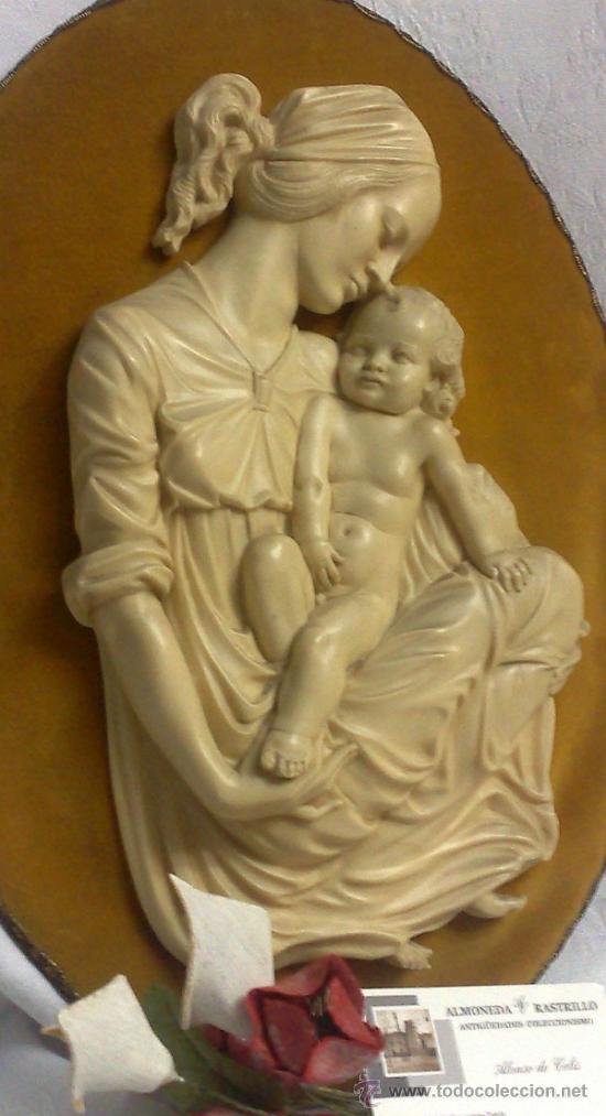 Arte: VIRGEN CON NI&Ntilde;O. - Foto 2