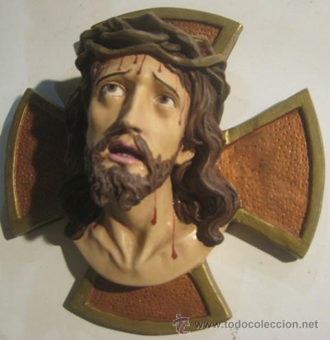 Arte: Jes&uacute;s en Cruz marmolina - Foto 1