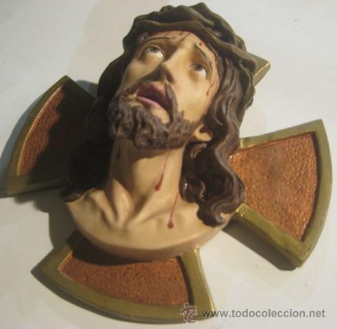 Arte: Jes&uacute;s en Cruz marmolina - Foto 2