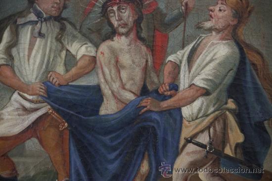 Arte: Escena Viacrucis. 1760 - Foto 3