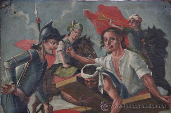 Arte: Escena del Viacrucis. 1760 - Foto 2