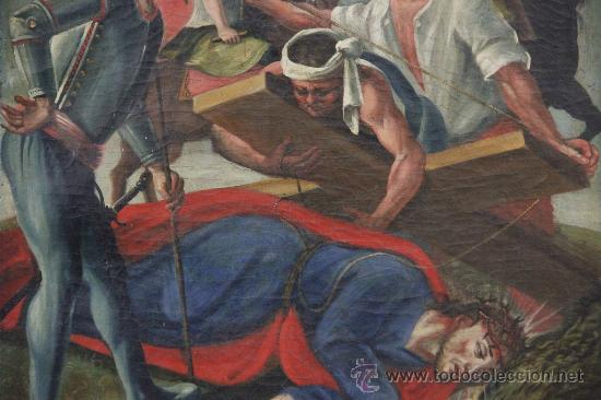 Arte: Escena del Viacrucis. 1760 - Foto 3