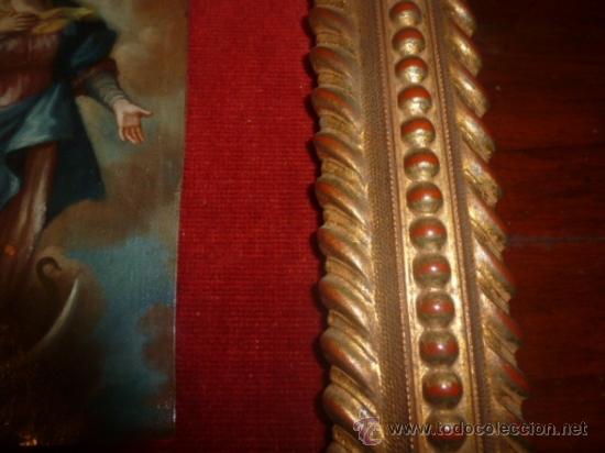 Arte: oleo sobre cobre virgen inmaculada - Foto 7