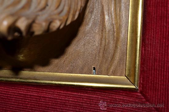 Arte: CARA DE JESUCRISTO TALLADA EN MADERA - Foto 4