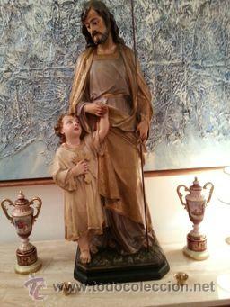 Arte: SAN JOSE CON NI&Ntilde;O - Foto 1