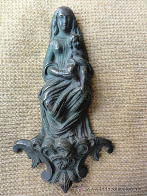 Arte: VIRGEN BRONCE 17,5 ctms - Foto 1